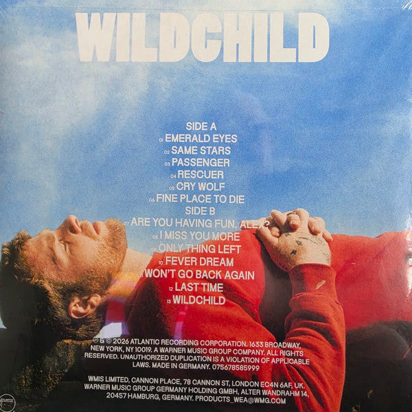 Alex Warren (6) : Wildchild (LP, Album, Tan)