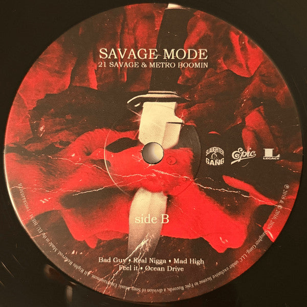 21 Savage & Metro Boomin : Savage Mode (LP, EP, RE, Bla)