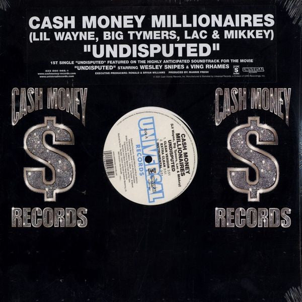 Cash Money Millionaires : Undisputed (12", Single)