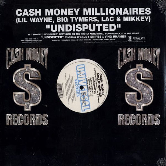Cash Money Millionaires : Undisputed (12", Single)