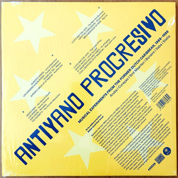 Various : Antiyano Progresivo (Musical Experiments From The Former Dutch Caribbean, 1968-1986) (2xLP, Comp)