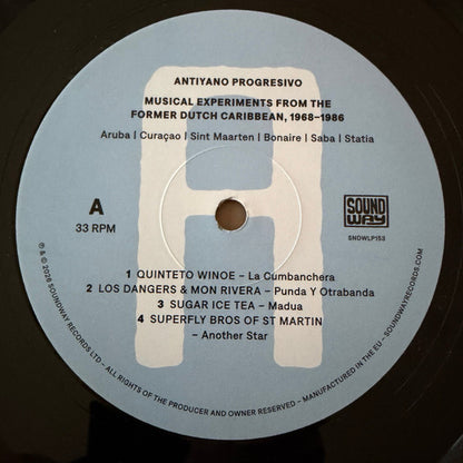 Various : Antiyano Progresivo (Musical Experiments From The Former Dutch Caribbean, 1968-1986) (2xLP, Comp)