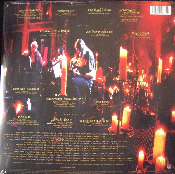 Alice In Chains : MTV Unplugged (2xLP, Album, RE, 30t)