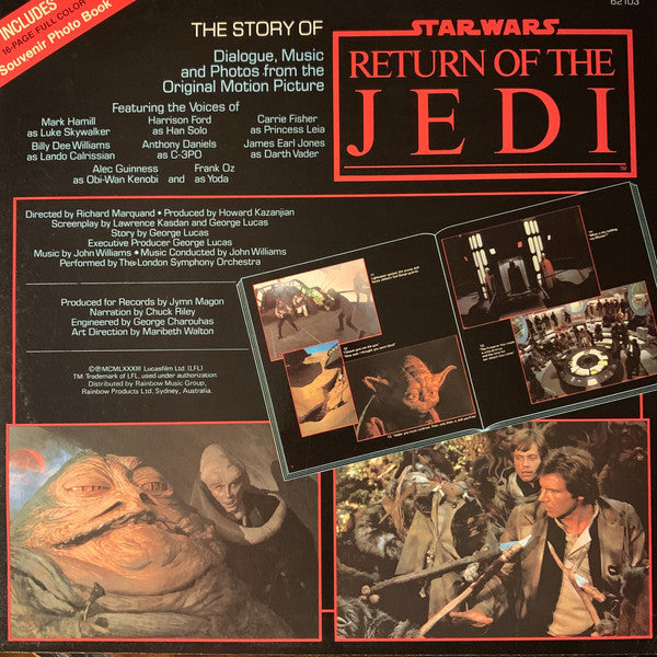 The London Symphony Orchestra* : The Story Of Return Of The Jedi (LP, Album)