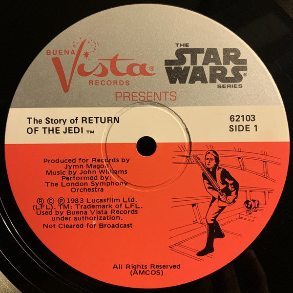 The London Symphony Orchestra* : The Story Of Return Of The Jedi (LP, Album)