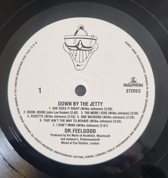 Dr. Feelgood : Down By The Jetty (LP, Album, RE, RM)