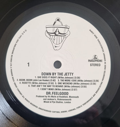 Dr. Feelgood : Down By The Jetty (LP, Album, RE, RM)