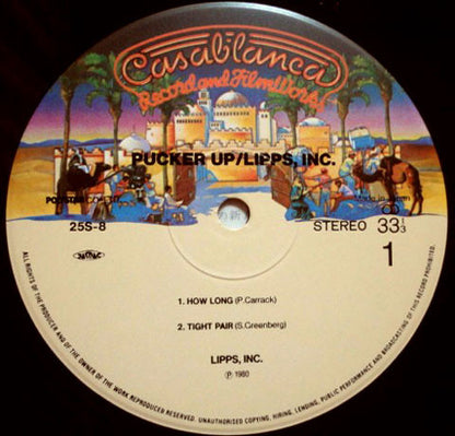 Lipps, Inc. : Pucker Up (LP, Album)