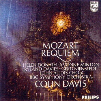 Wolfgang Amadeus Mozart, Helen Donath, Yvonne Minton, Sir Colin Davis With Ryland Davies, Gerd Nienstedt, John Alldis Choir, BBC Symphony Orchestra, Sir Colin Davis : Requiem (LP, Album, RE, RM, 180)