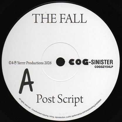 The Fall : Post Script (LP)
