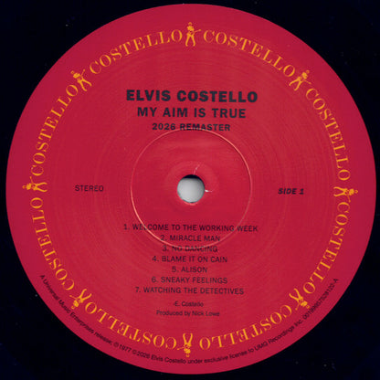 Elvis Costello : My Aim Is True (LP, Album, RE, RM, 180)