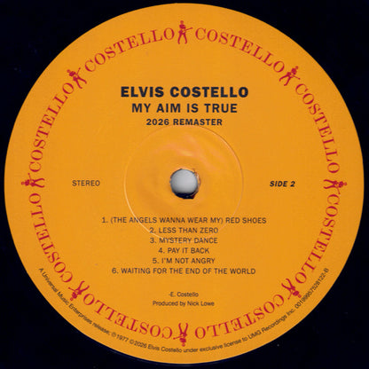 Elvis Costello : My Aim Is True (LP, Album, RE, RM, 180)
