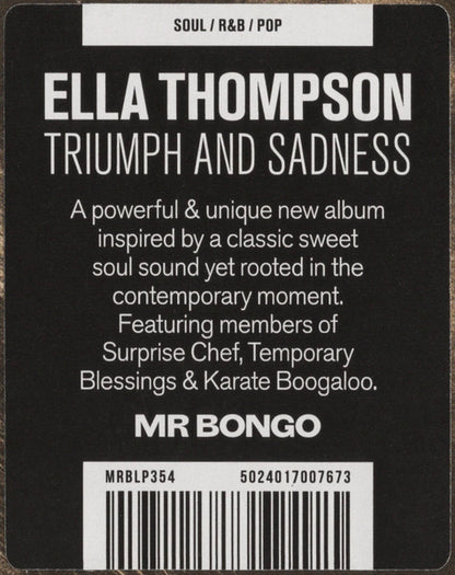 Ella Thompson : Triumph And Sadness (LP, Album)