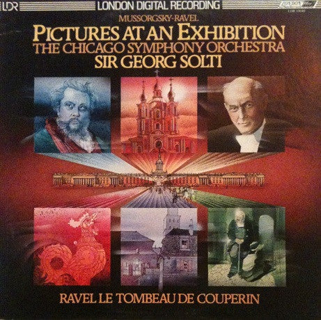 Modest Mussorgsky - Maurice Ravel, Chicago Symphony Orchestra, Georg Solti : Pictures At An Exhibition / Le Tombeau De Couperin (LP)