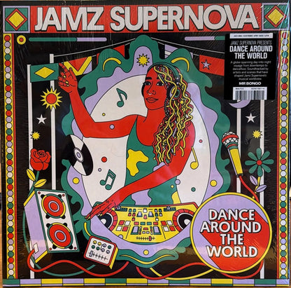 Jamz Supernova : Dance Around The World (2xLP, Comp)