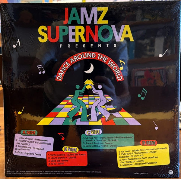Jamz Supernova : Dance Around The World (2xLP, Comp)