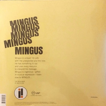 Charles Mingus : Mingus Mingus Mingus Mingus Mingus (LP, Album, RE)
