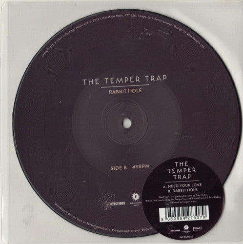 The Temper Trap : Need Your Love (7", Single, Pic)
