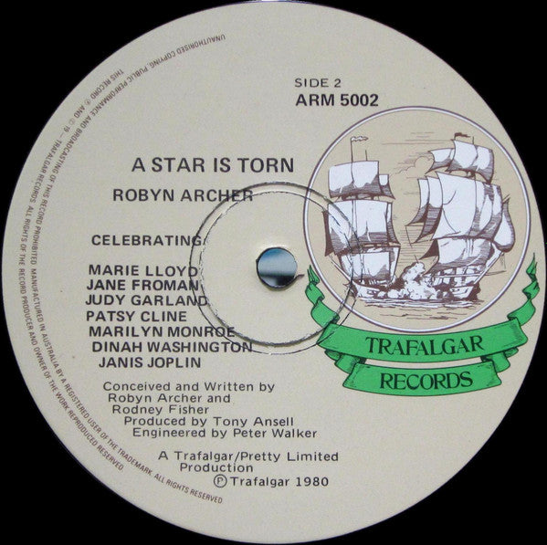 Robyn Archer : A Star Is Torn (LP, Album)