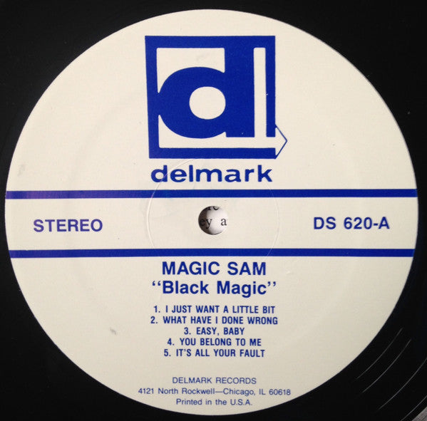 Magic Sam Blues Band : Black Magic (LP, Album, RE)