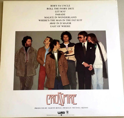 Crossfire (9) : East Of Where (LP, Album)