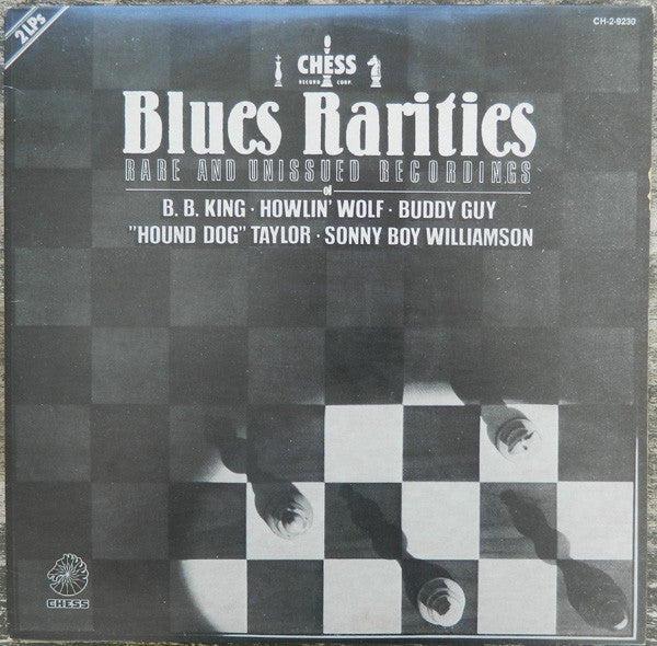 Various : Blues Rarities - Rare And Unissued Recordings (2xLP, Comp, RE)
