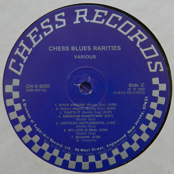 Various : Blues Rarities - Rare And Unissued Recordings (2xLP, Comp, RE)