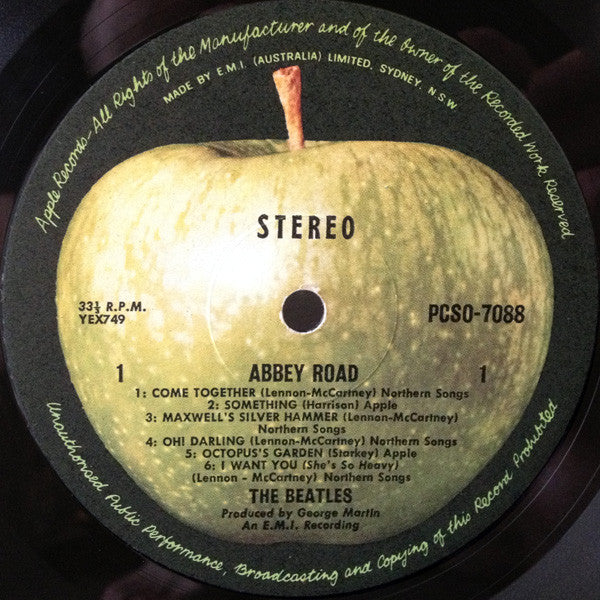 The Beatles : Abbey Road (LP, Album)