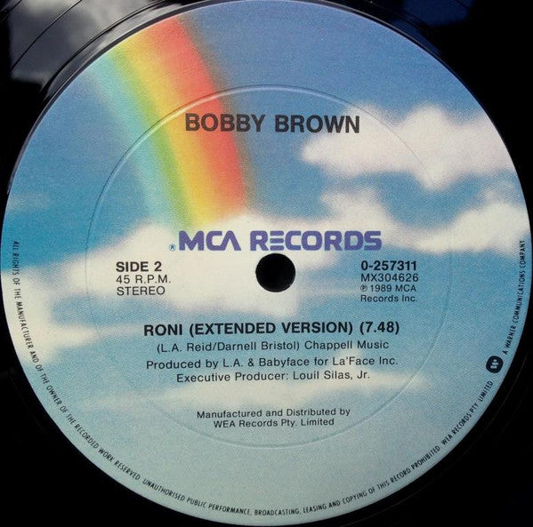 Bobby Brown : Every Little Hit Mix (12", Maxi)