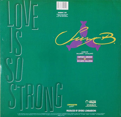 Susy B. : Love Is So Strong (12")