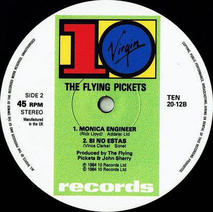The Flying Pickets : When You're Young & In Love (12", Single)