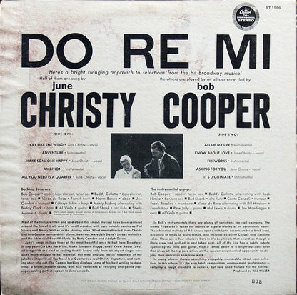 June Christy And Bob Cooper : Do-Re-Mi (A Modern Interpretation Of The Hit Broadway Musical) (LP, Album)