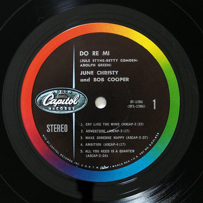 June Christy And Bob Cooper : Do-Re-Mi (A Modern Interpretation Of The Hit Broadway Musical) (LP, Album)