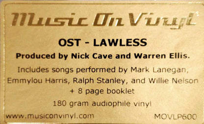 Nick Cave & Warren Ellis : Present: Lawless - Original Motion Picture Soundtrack (LP, Comp, RP, 180)
