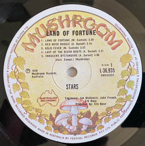 Stars (6) : Land Of Fortune (LP, Album)