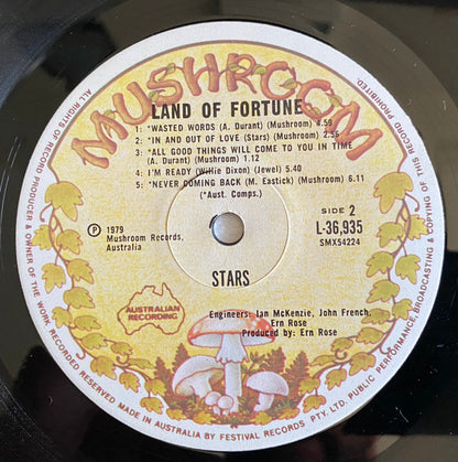 Stars (6) : Land Of Fortune (LP, Album)