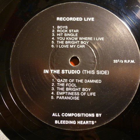 Bleeding Hearts (2) : What Happened? (LP)
