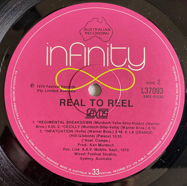 Texas (6) : Real To Reel (LP, Album)