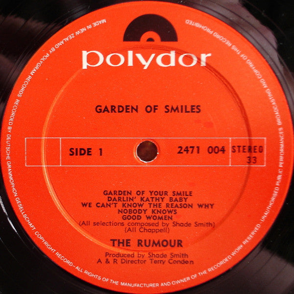 The Rumour (2) : Garden Of Smiles (LP, Album)