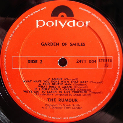 The Rumour (2) : Garden Of Smiles (LP, Album)