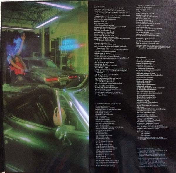 Tom Waits : Blue Valentine (LP, Album, Gat)