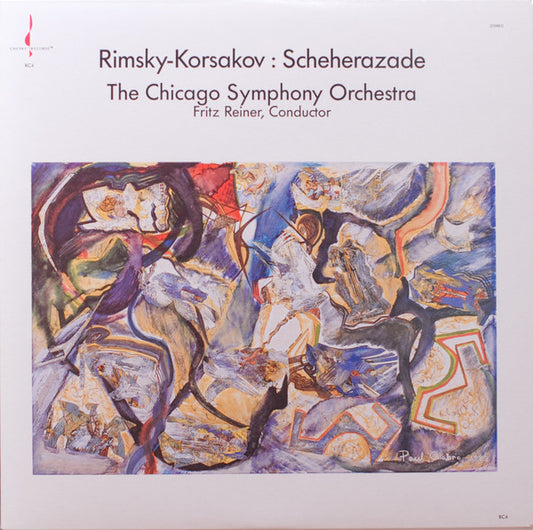 Nikolai Rimsky-Korsakov, Chicago Symphony Orchestra, Fritz Reiner : Scheherazade (LP, Album, RE)