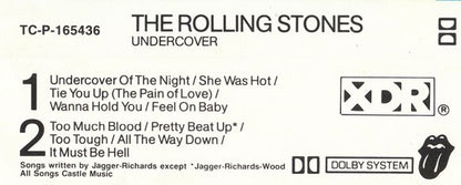The Rolling Stones : Undercover (Cass, Album)