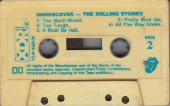 The Rolling Stones : Undercover (Cass, Album)