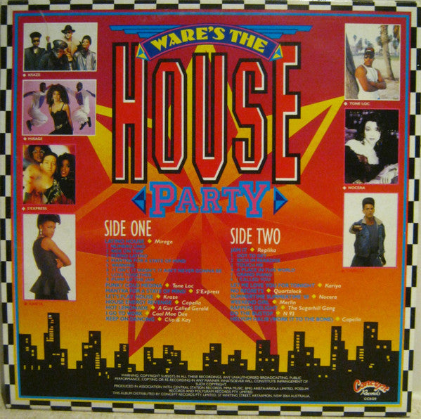 Various : Ware's The House Party (LP, Comp)