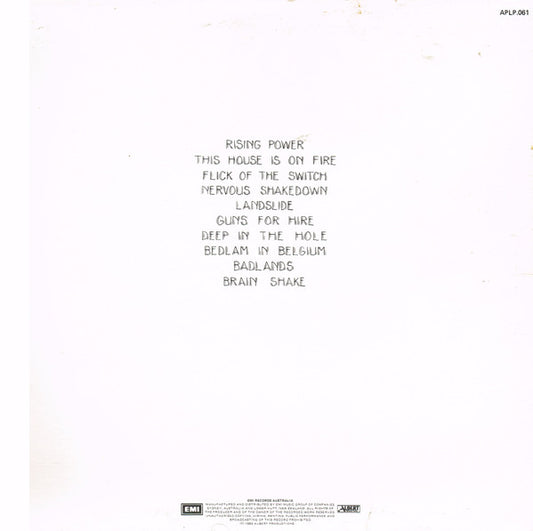 AC/DC : Flick Of The Switch (LP, Album)