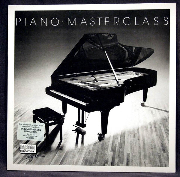 Jonathan Starkey : Piano Masterclass (LP)