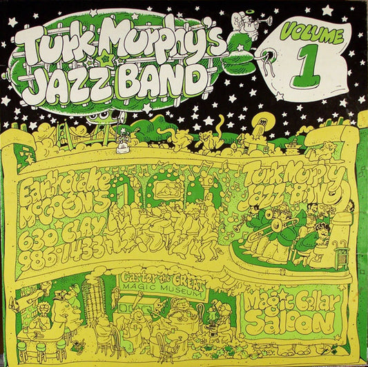 Turk Murphy's Jazz Band : Turk Murphy's Jazz Band Volume 1 (LP, Album)