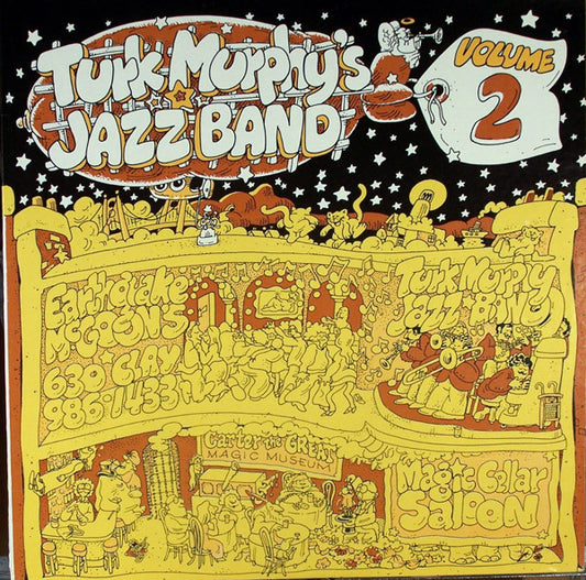 Turk Murphy's Jazz Band : Turk Murphy's Jazz Band Volume 2 (LP, Album)