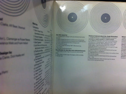 Bruce Clarke Jingle Workshop : Sonic Design (LP)